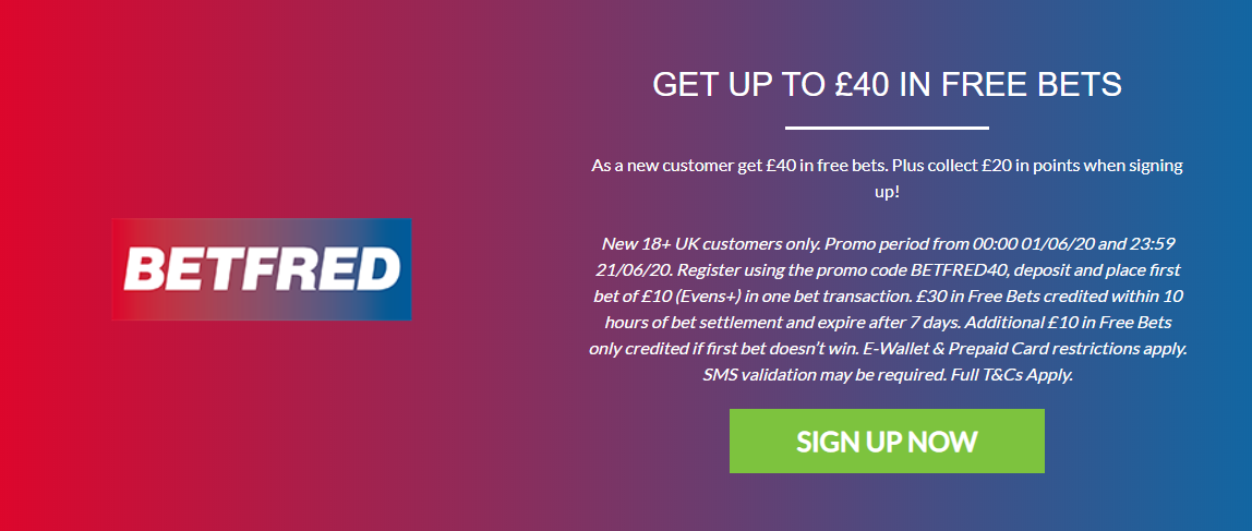 betfred rewards for racing